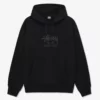 Men's Stussy Laguna USA Black Hoodie