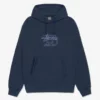 Men's Stussy Laguna USA Navy Hoodie