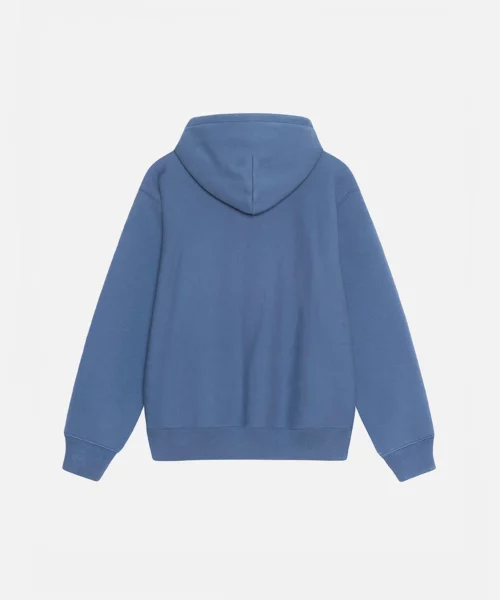 Men's Stussy Satin Patch Oversized Pullover Hoodie