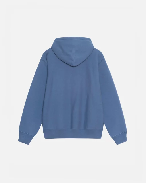 Men's Stussy Satin Patch Oversized Pullover Hoodie