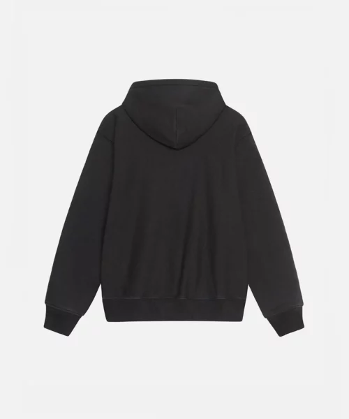Men's Stussy Satin Patch Oversized Pullover Hoodie