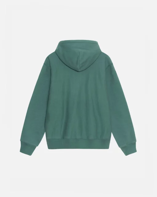 Men's Stussy Satin Patch Oversized Pullover Hoodie - Image 6