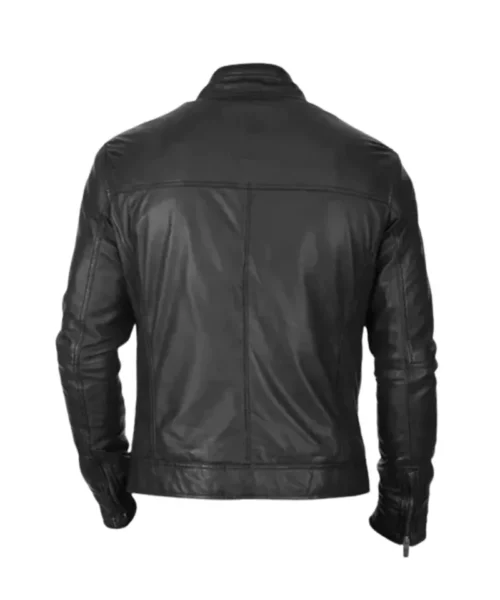 Men's Stylish Lambskin Real Leather Jacket