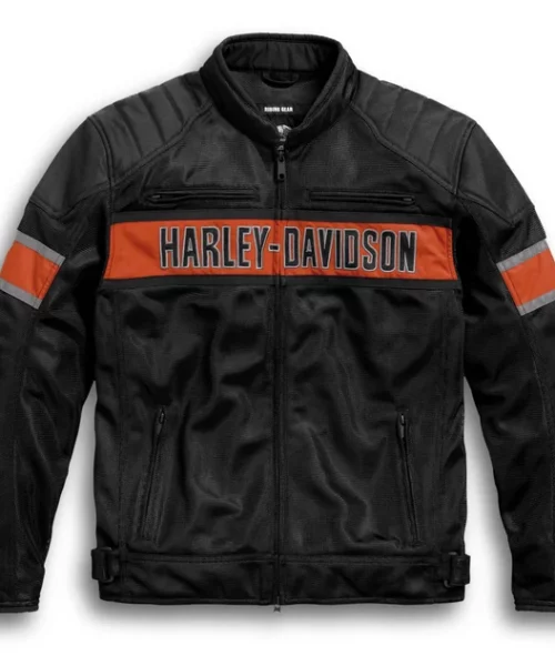 Men's Trenton Mesh Riding Harley Davidson Jacket