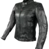 Saki Leather Motorcycle Jacket