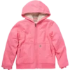 Women's Carhartt Lined Pink Hooded Jacket