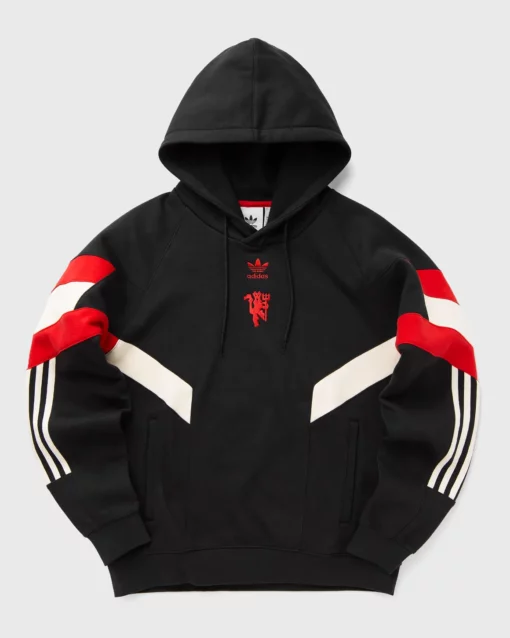 Adidas Manchester United Black Hoodie