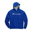 Men's Champion Blue Fleece Hoodie