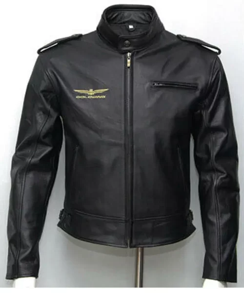 Men's Goldwing Rider's Motorcycle Leather Jacket