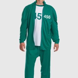 Squid Game Player 456 Green Track Suit
