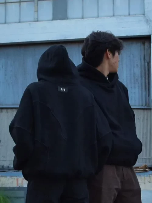 Vitriolic Black Pullover Bomber Hoodie