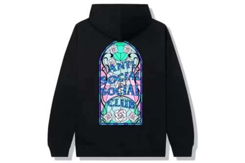 Anti Social Social Club Love Stain Hoodie Black