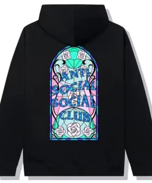 Anti Social Social Club Love Stain Hoodie Black