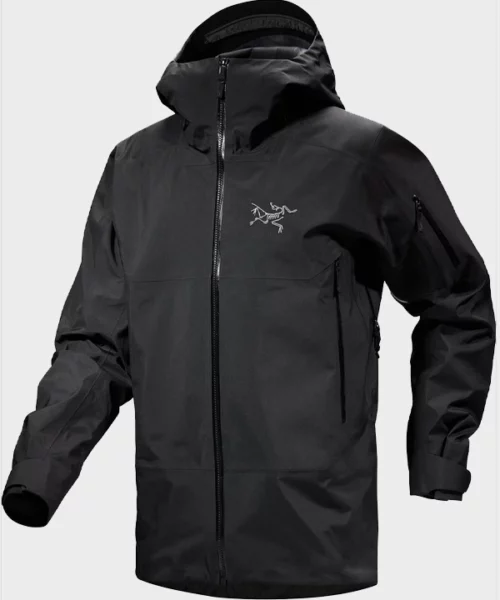 Arcteryx Black Hooded Jacket