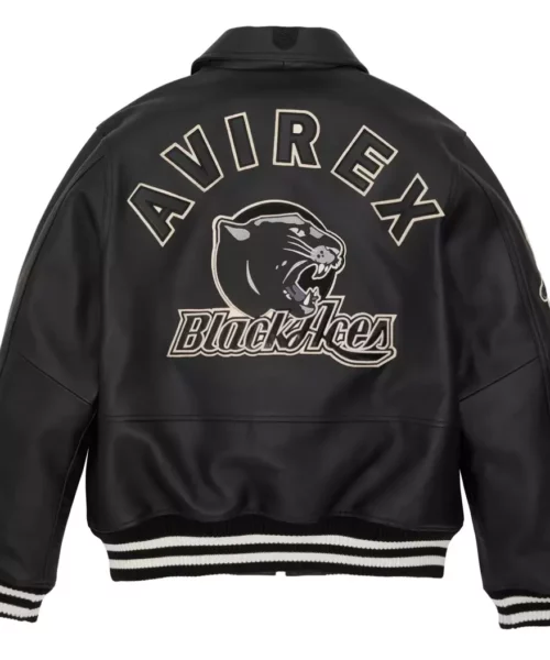Avirex Ace Of Spades Black Jacket