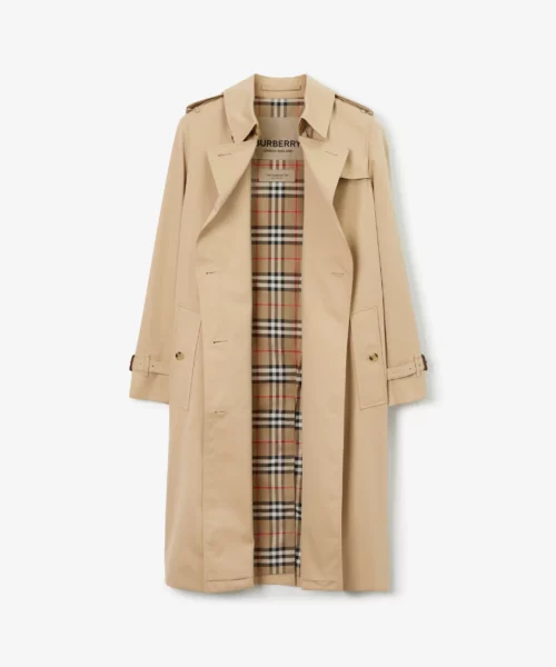 Burberry Belted Oversized Double Breasted Trench Long Coat