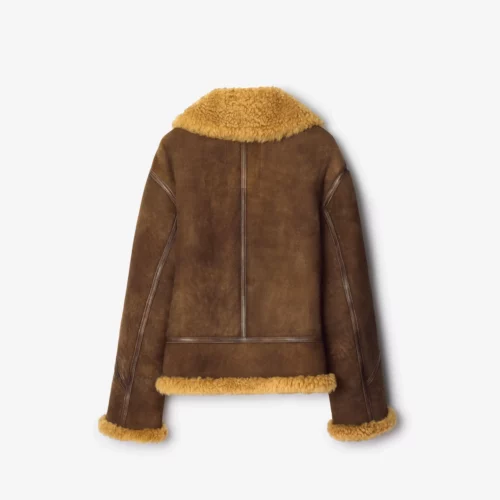 Burberry Shearling Aviator Jacket