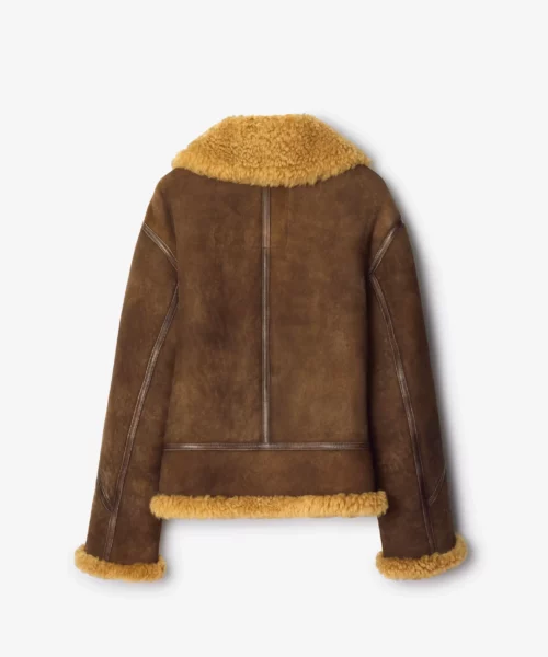 Burberry Shearling Aviator Jacket