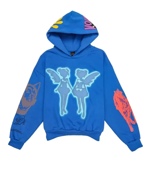 Drake Merch Blue Hoodie