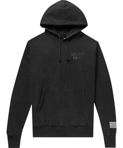 Gallery Dept Hoodie Black
