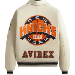 Kith Avirex For The New York Knicks Icon Bomber Jacket