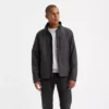 Levi's Soft Shell Stand Collar Jacket - Grey