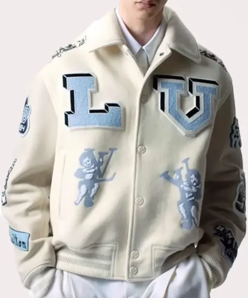 Louis Vuitton FW22 Varsity Jacket