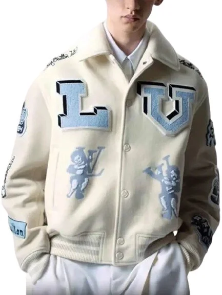 Louis Vuitton FW22 Varsity Jacket