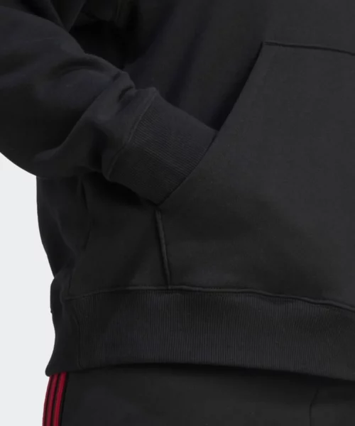 Manchester United Adidas Black Hoodie