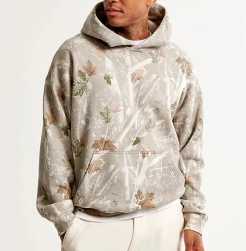 Men Camo Abercrombie Hoodie