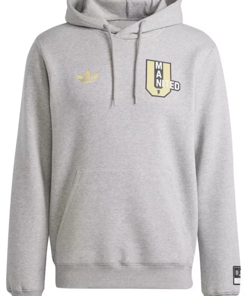 Men's Manchester United Grey Hoodie