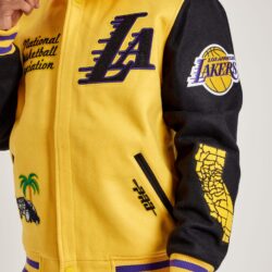 Men's Pro Standard Los Angeles Lakers Varsity Jacket