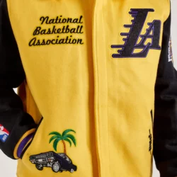Men's Pro Standard Los Angeles Lakers Varsity Jacket