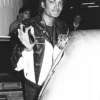 Michael Jackson Beat It Black Genuine Leather Jacket