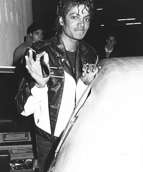 Michael Jackson Beat It Black Genuine Leather Jacket