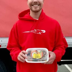 MrBeast x DoorDash Red Hoodie