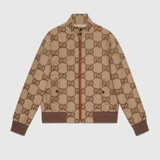 Original Gucci Jumbo GG Canvas Jacket