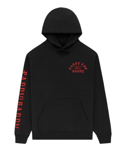 Paddy The Baddy Hoodie Black