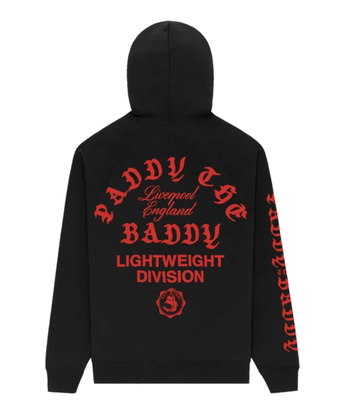 Paddy The Baddy Hoodie Black