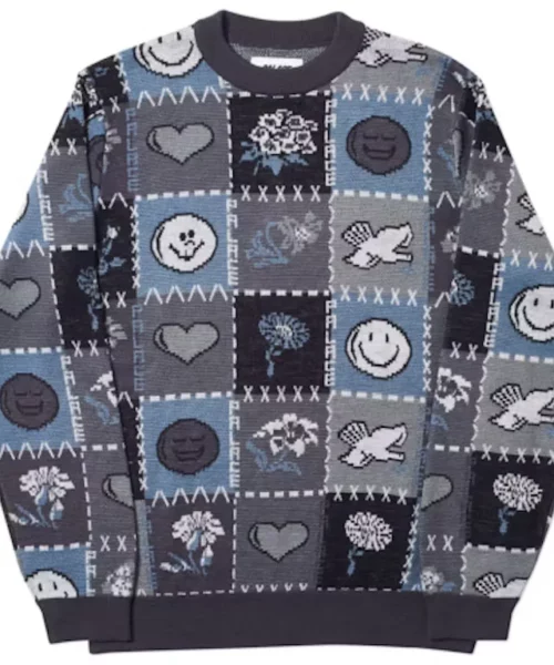 Palace Love Dove Grey Knit