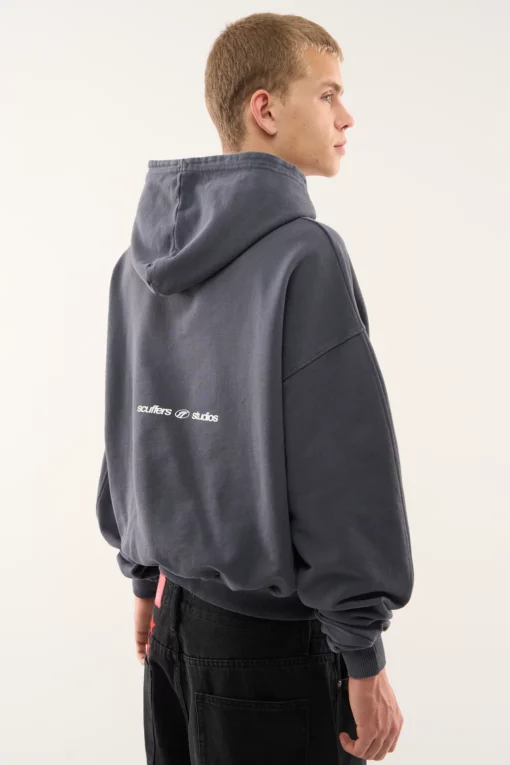 Scuffers Navy Blue Hoodie