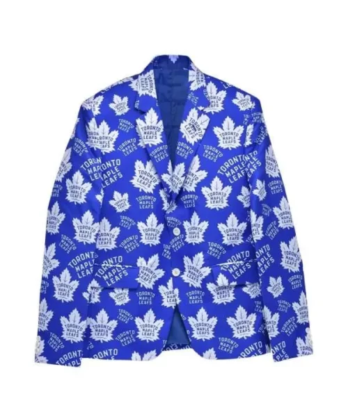 Toronto Maple Leafs Blue Suit Coat