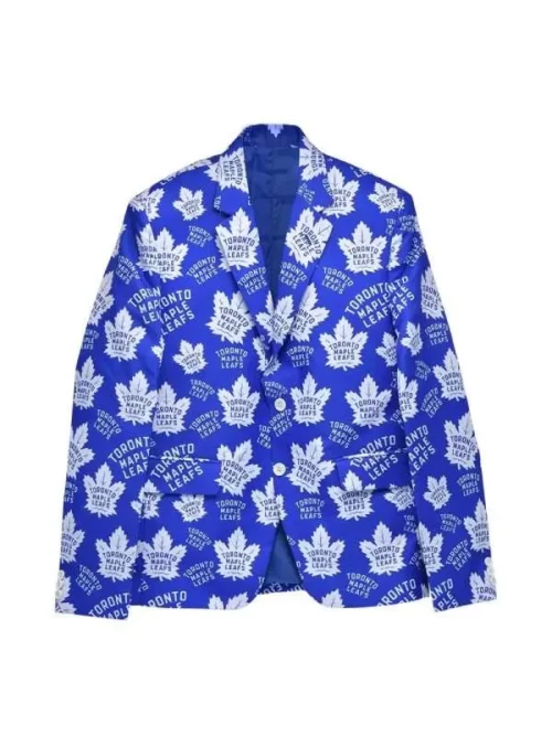Toronto Maple Leafs Blue Suit Coat