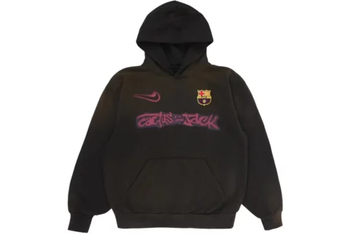 CJ FCB Spray Logo Black Hoodie