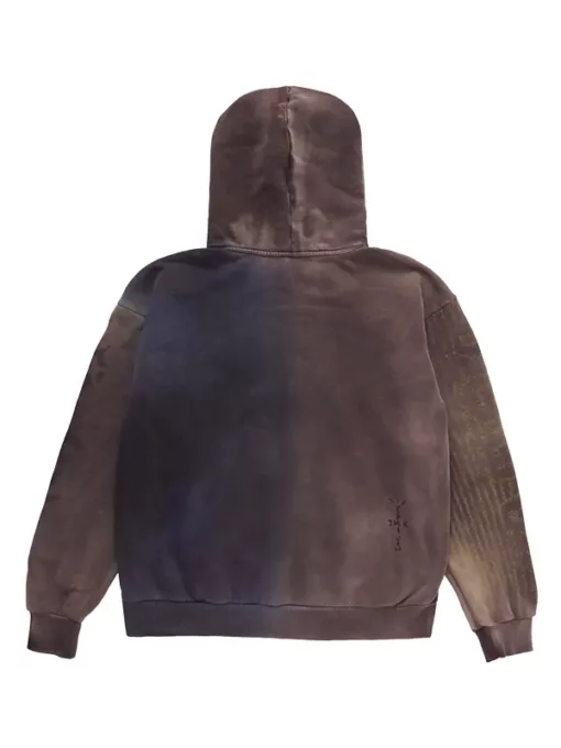 CJ FCB Spray Logo Dye Crest Hoodie