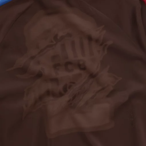 CJ X Nike X FCB Barca Retro Zip Anthem Jacket Brown