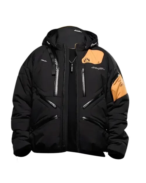 Men's kojima's Death Stranding 2 Black Jacket