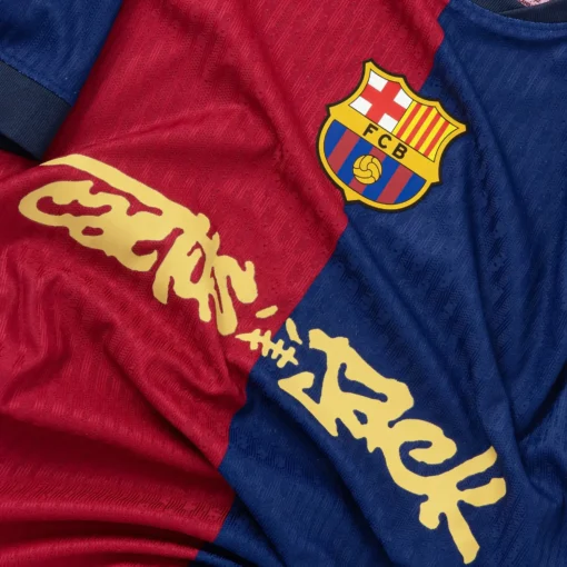 FC Barcelona 2024/25 Home x Cactus Jacket Jersey - Image 3