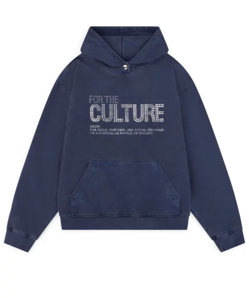 For The Culture Navy Hoodie