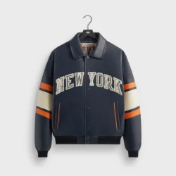 Kith Avirex For The New York Knicks Legend Jacket Navy